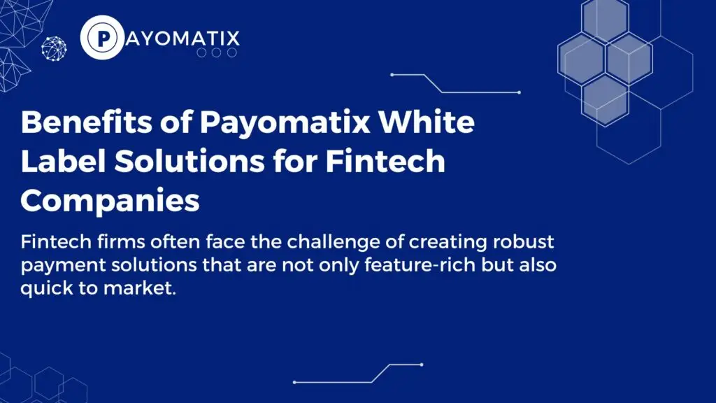 Fintech firms often face the challenge of creating robust payment solutions that are not only feature-rich but also quick to market.